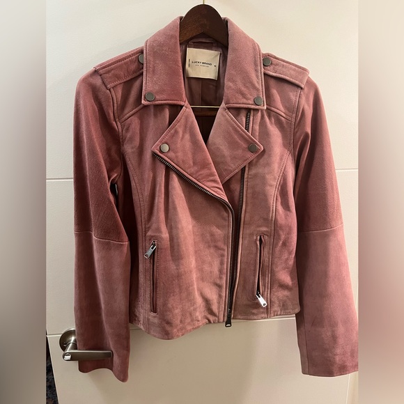Lucky brand leather jacket - Picture 1 of 3
